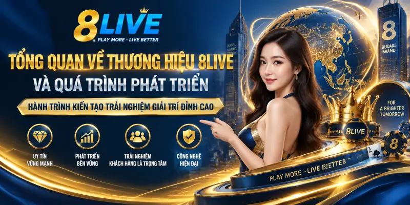 TỔNG QUAN VỀ THƯƠNG HIỆU 8LIVE VÀ QUÁ TRÌNH PHÁT TRIỂN